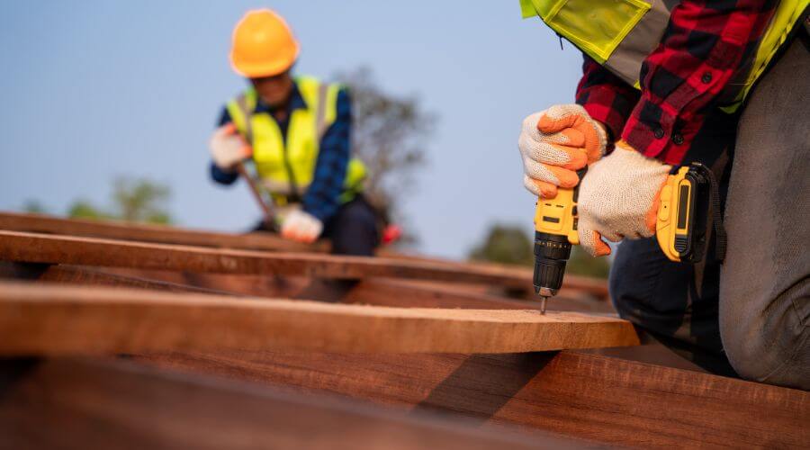 Expert tile roof repair services in Easton, KS